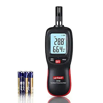Wintact Humidity and Temperature Meter, Digital Hygrometer Handheld