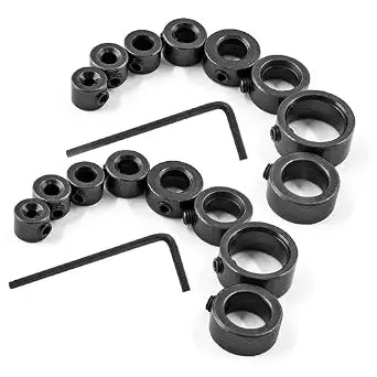 Bonsicoky Drill Stop Bit Collar Set, 2 Sets