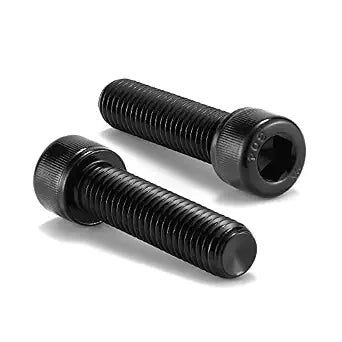1/4-20 x 2 Socket Head Cap Screws Bolts, 10Pcs 304 Stainless Steel 18-8, Allen Socket Hex Drive, Full Thread, Black Oxide by SG TZH(with Hex Spanner)
