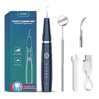HOKIN Plaque Remover for Teeth, Dental Tools & Tartar Remover Kit