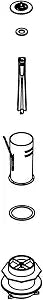 CANISTER VALVE ASSEMBLY KIT