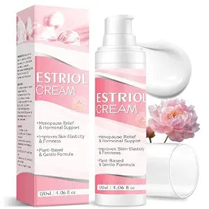 Bellisinno Estriol Face Cream for Women, Natural Bioidentical Moisturizer Cream for Mature Skin, Hydrating & Firming Facial Cream, Fast-Absorbing, Pump Bottle, 4.06 fl oz