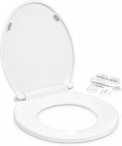 Round Slow Close Toilet Seat, 1 Pack