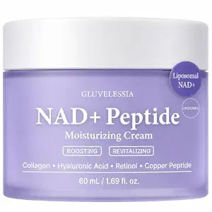 NAD+ Peptide Boosting Cream for Face with Liposomal 6% NAD+& 2% GHK-Cu
