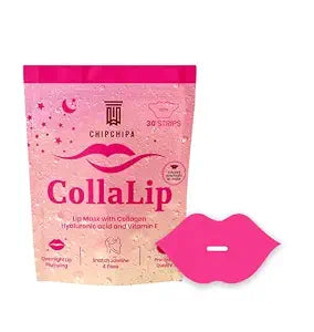 Hydrating & Moisturizing Imperial Plump Edition - 30 Pieces Collagen Lip Mask Anti-Wrinkle, Anti-Aging, Firms & Hydrates Lips, Pink, Hylauronic Acid, Vitamin E For Imperial Lips