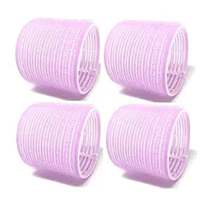 X-Large Self-Stick Hair Grip Curlers Rollers – 4 Pack