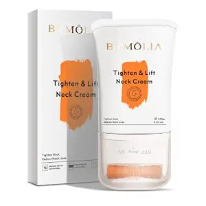 Neck Cream with Roller, Collagen & Hyaluronic Acid, 4.23 fl oz