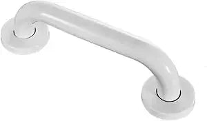 Grab Rail Stainless Steel Handrail Bathroom Safety Grab Bar (White, 40 cm / 16")
