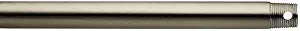 Kichler 360000BSS Accessory Fan Down Rod 12-Inch, Brushed Stainless Steel
