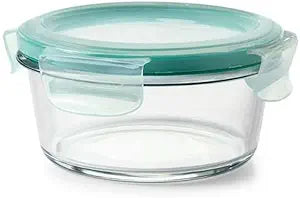 OXO Good Grips 2 Cup Smart Seal Glass Airtight Round Food Storage Container