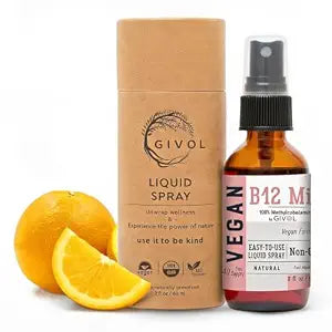 Vitamin B12 Spray Mist - Sugar-Free - Made in USA - 2 FL oz - 60 ml