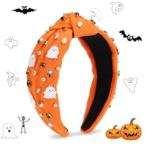 Halloween Headbands for Women, Ghost Halloween Cosplay Hair Accessories
