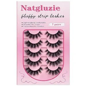 Eyelashes Wispy Lashes Strips - Russian D Curl Strip lashes