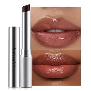 URQT Black & Pink Honey Lipstick Tinted Lip Balm ��������� Moisturizing Sheer Lip with Natural Shine, Hydrating & Lightweight Lip Tint, Long-Lasting Dark Cherry Tinted Balm Lip S