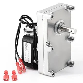 80488 Auger/Agitator Motor for Vogelzang VG5790 VG5770 Pellet Stoves, US Stove 5500 5500M, American Harvest 6039 6041, 1 RPM Counter Clockwise Auger Motor with Hole.