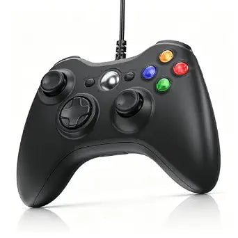 Dinosoo Wired USB Gamepad for Xbox 360/PC/Steam with Upgraded Joystick Plug & Play, Windows 11/10/8/7 (No Turbo Function)