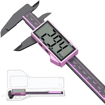 HDLNKAK 6"/150mm Digital Caliper Measuring Tool with Large LCD ScreenPink