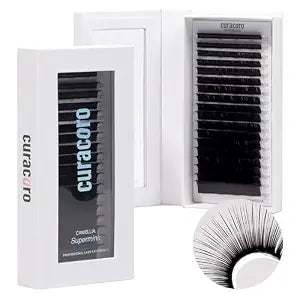 Curacoro Camellia Super Mink Lash Extensions 0.07 LC Curl 6-15mm