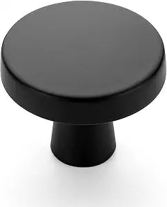 Ravinte Matte Black Drawer Pulls, 1-1/4 Inch Cabinet Knobs,25 Pack