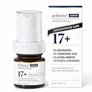 aobenz 17% Dark Spot Remover for Face, Pigment Correcting Complex Serum