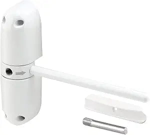 Prime-Line KC10HD Safety Spring Door Closer, White, 4-1/4 In.