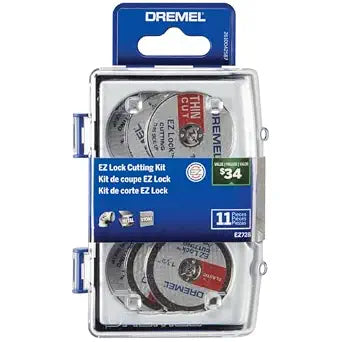 Dremel EZ728-01 11-Piece EZ Lock Cutting Accessory Kit