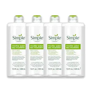Simple Kind To Skin Micellar Water, 4 pc