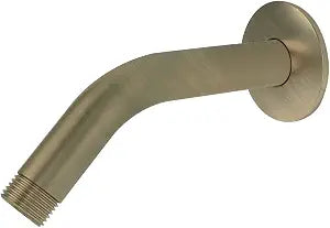 Kingston K155K3 6" Shower Arm with Round Flange, Antique Brass