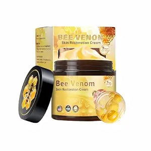 Bee Venom Skin Treatment Cream,Anti-Aging Wrinkle Removal & Firming Moisturiser Bee Venom Comprehensive Restoration Cream.