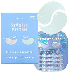 I DEW CARE Starlit Kitten Hydrogel Eye Patch - Korean Under Eye Patches 5EA