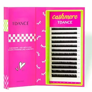 TDANCE Bottom Lash Extensions Super Matte Black Bottom Lashes J Curl Lower Lash Extensions Professional Salon Use(0.07-J,5-8mm)