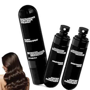 2 Pcs Fluffy Hair Shaping Spray, Peach-Scented Volumizing & Setting Spray for Lightweight, Bouncy Hair and Long-Lasting Hold, Effortless Natural Lift, Resilient All-Day Hold