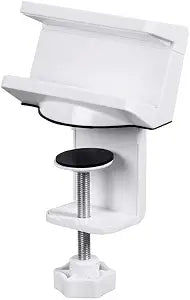 Monoprice Desk Clamp Holder for Surge Protectors, Power Strips, USB Hubs - Designed for Use With Sit-Stand Desks, White - Workstream Collection