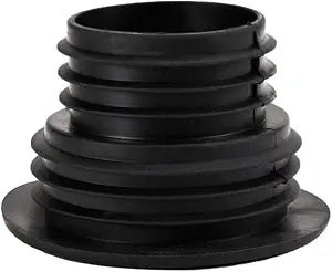 Drain Pipe Seal Deodorant Plug, 1PCS Silica Gel Washing Machine Drain Hose Sealing Plug, Sewer Odor-Proof Sealing Stopper for Bathroom Kitchen Laundry (Black)