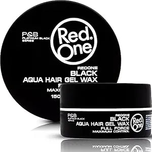 Redone Hair Styling Wax Black 150ml | Extra Hold Gel Wax | Lime Scent | Long Lasting & Shiny Finish | for Men & Women | Professional Hair Styling Formula | Maximum Control & Smooth Texture