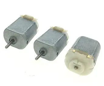 DC 3-12V 6000RPM Electric Mini Motor High Torque for DIY Toys, 2mm Shaft,3Pcs