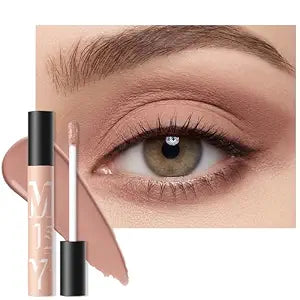 Erinde Matte Liquid Eyeshadow, Soft Nude Pink Beige Matte Eye Shadow, 02