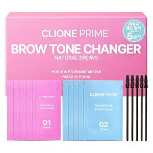 Korean Brow Tone Changer ��������� Brow Bleach Kit Gentle Lightening Formula for Soft, Natural Look, Easy At Home Application, Quick Results in 5