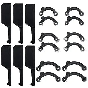 6 Pairs Nose up Lifting, Nose Shaper Clip, Beauty Tool, Black