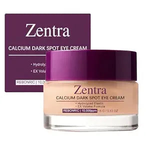 Zentra Calcium Eye Cream, 15g Calcium Eye Cream for Dark Circles, Puffy Bags & Sagging Skin (1pcs)