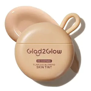 Flawless Blurring Skin Tint, Buildable Medium Coverage, Squalane Hydrating, 12HR Oil Control Long Lasting, Lightweight Non-Cakey Makeup, Diverse Skin Tones (03 Custard)