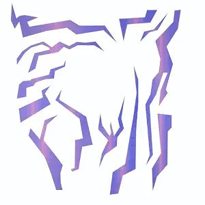 Purple Ombre Temporary Patterns Tattoo ��� Realistic Waterproof Body Art for Cosplay, Halloween, and Party Makeup (