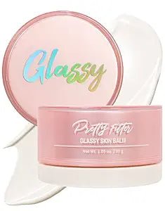 TOUCH IN SOL Pretty Filter Glassy Skin Balm Primer 1.05 oz. ��������� Skin Smooth Moisturizing Primer before Makeup - Natural Glow Face Cream Moisturizer with Shea Butt