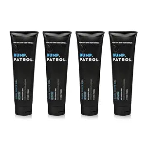 Bump Patrol Cool Shave Gel with Menthol, Sensitive Formula - 4 oz, 4 Pack