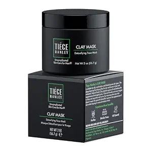 Tiege Hanley Facial Clay Mask for Men, Deep Pore Cleansing, 2 Oz