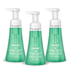 method Foaming Hand Wash, Eucalyptus + Rosemary, 10 fl oz, 3 pack