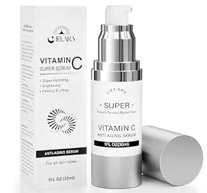 Super Vitamin C Serum for Face, With Hyaluronic Acid 1 FL OZ