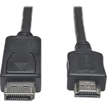 TRIPP LITE DisplayPort to HDMI Cable Adapter, DP to HDMI, Male-to-Male, DP to HDMI, 1080p, HDCP Compatible, 25 Feet / 7.6 Meters, 3-Year Warranty (P582-025)