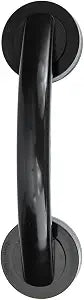 IMIKEYA ABS Adhesive Grab Bar, Portable Non-Slip Bathroom Handle