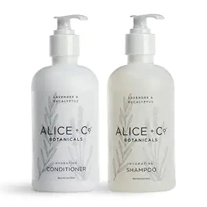 Alice + Co. Shampoo & Conditioner Set, Lavender & Eucalyptus, 8.5 oz